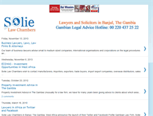 Tablet Screenshot of lawyers-in-gambia.blogspot.com