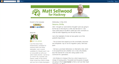 Desktop Screenshot of mattsellwoodforhackney.blogspot.com