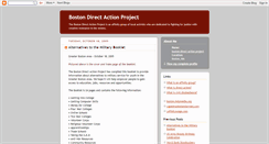 Desktop Screenshot of bostondirectactionproject.blogspot.com