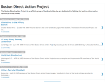 Tablet Screenshot of bostondirectactionproject.blogspot.com