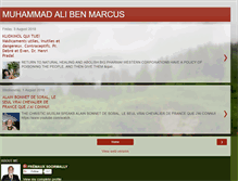 Tablet Screenshot of muhammad-ali-ben-marcus.blogspot.com