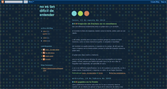 Desktop Screenshot of noestandificildeentender.blogspot.com