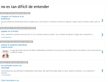 Tablet Screenshot of noestandificildeentender.blogspot.com