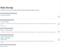 Tablet Screenshot of dadmzungu.blogspot.com