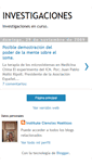 Mobile Screenshot of investigacionesicn.blogspot.com