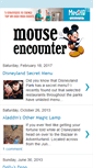 Mobile Screenshot of mouseencounter.blogspot.com