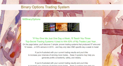 Desktop Screenshot of binaryoptionssystem.blogspot.com