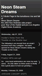 Mobile Screenshot of neonsteamdreams.blogspot.com