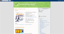 Desktop Screenshot of noticiastorrinha.blogspot.com