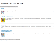 Tablet Screenshot of noticiastorrinha.blogspot.com