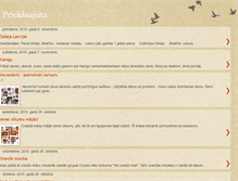 Tablet Screenshot of priekssajuta.blogspot.com