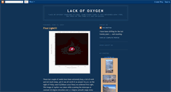 Desktop Screenshot of lackoxygen.blogspot.com