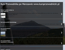 Tablet Screenshot of blogprzewodnika.blogspot.com