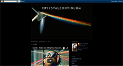 Desktop Screenshot of cryystalcontinuum.blogspot.com