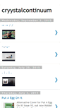 Mobile Screenshot of cryystalcontinuum.blogspot.com