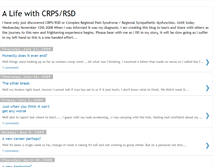 Tablet Screenshot of lifewithcrps.blogspot.com