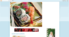 Desktop Screenshot of nigirisushirecipes.blogspot.com