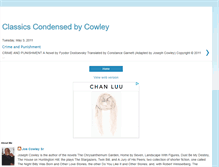 Tablet Screenshot of classicscondensebycowley.blogspot.com