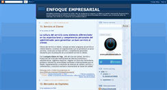 Desktop Screenshot of enfoquempresarial.blogspot.com