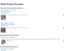 Tablet Screenshot of helloprojectecuador.blogspot.com