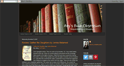 Desktop Screenshot of amysbookobsession.blogspot.com