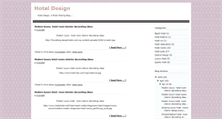 Desktop Screenshot of hotel-design.blogspot.com