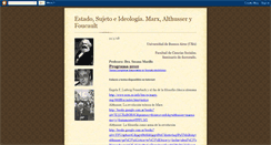Desktop Screenshot of estadosujetoeideologia.blogspot.com