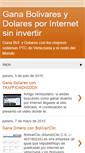 Mobile Screenshot of ganabolivaresporinternet.blogspot.com