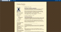 Desktop Screenshot of contra-gentes.blogspot.com