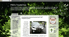 Desktop Screenshot of pbg-troubletree.blogspot.com