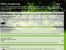 Tablet Screenshot of pbg-troubletree.blogspot.com