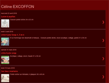 Tablet Screenshot of celine-excoffon.blogspot.com