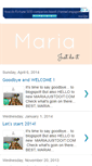 Mobile Screenshot of mariajustdoit.blogspot.com