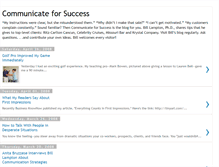 Tablet Screenshot of communicateforsuccess.blogspot.com