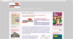 Desktop Screenshot of funcionariosjusticiavalencianos.blogspot.com