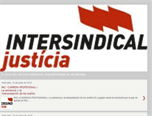 Tablet Screenshot of funcionariosjusticiavalencianos.blogspot.com