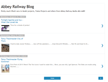 Tablet Screenshot of abbeyrailway.blogspot.com