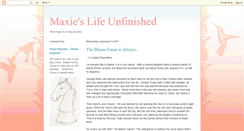 Desktop Screenshot of maxieslifeunfinished.blogspot.com