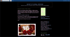 Desktop Screenshot of heidisfloraldesign.blogspot.com