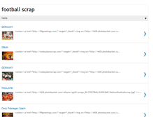 Tablet Screenshot of footballscrap.blogspot.com