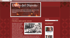 Desktop Screenshot of lurlodeldiavolo.blogspot.com