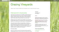 Desktop Screenshot of grazingvineyards.blogspot.com