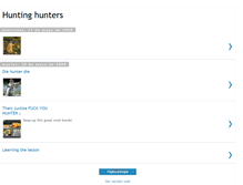 Tablet Screenshot of huntinghunters.blogspot.com