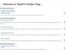 Tablet Screenshot of maachy.blogspot.com