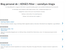 Tablet Screenshot of kovacspeter.blogspot.com