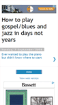 Mobile Screenshot of playgospelpiano.blogspot.com