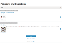 Tablet Screenshot of polkadotsandchopsticks.blogspot.com