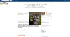Desktop Screenshot of confessionsofasinglesouthernbelle.blogspot.com