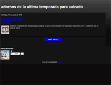 Tablet Screenshot of directorioadornos.blogspot.com