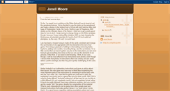 Desktop Screenshot of moorejanell.blogspot.com